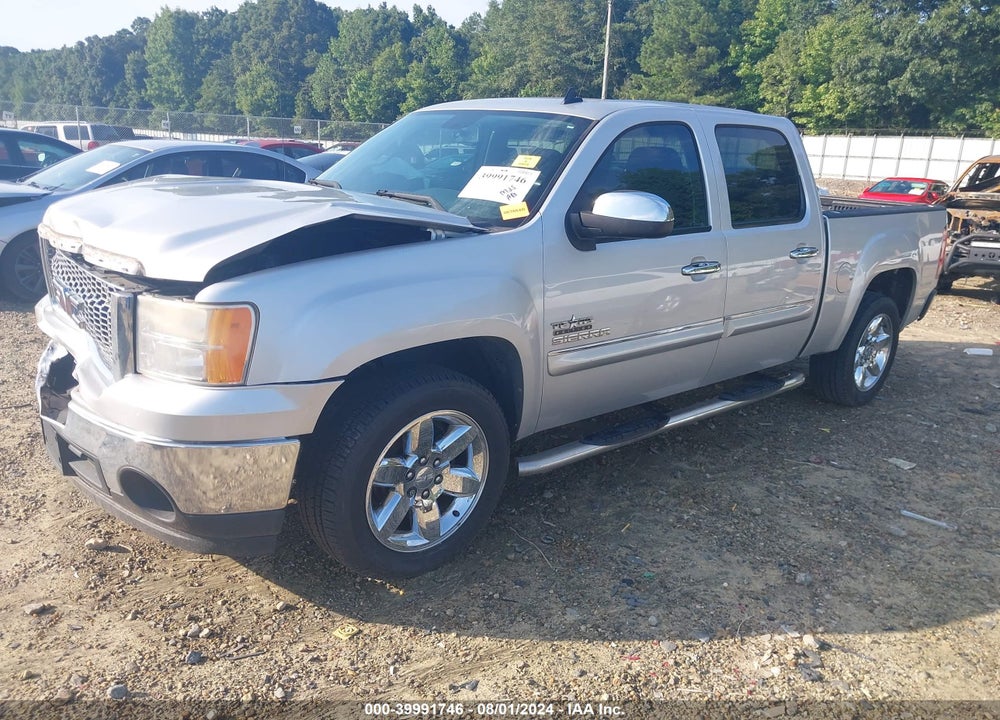 2013 GMC SIERRA 1500 SLE VIN: 3GTP1VE00DG106029