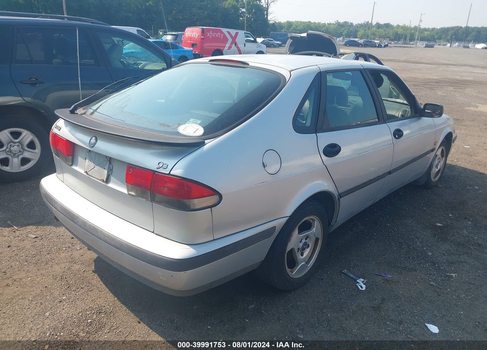 1999 SAAB 9 3 VIN: YS3DD58N0X2005807
