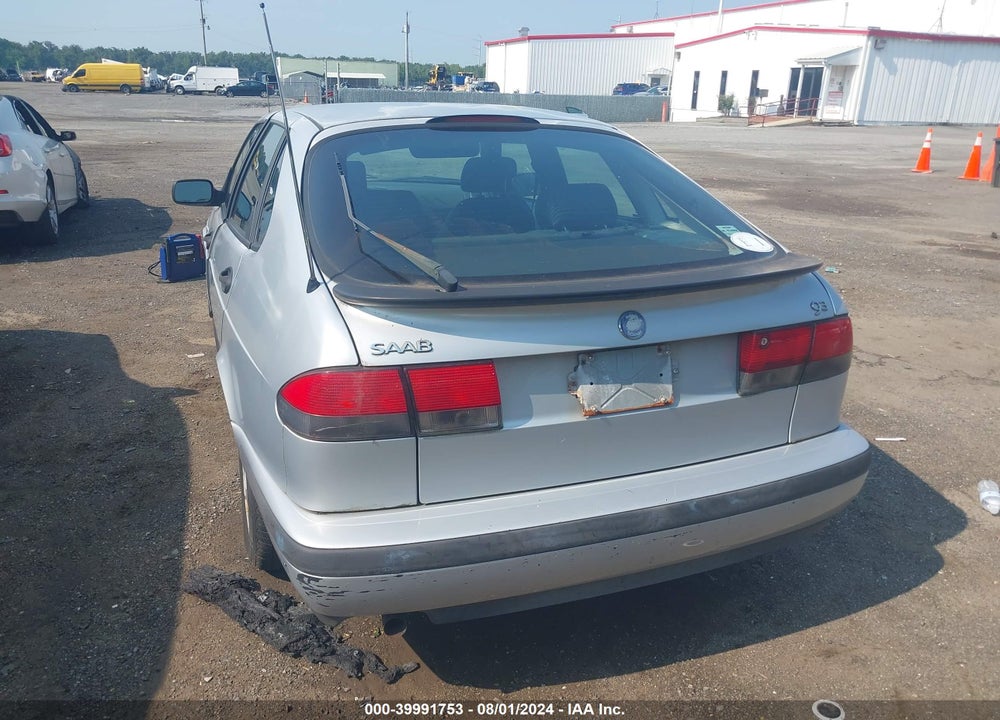 1999 SAAB 9 3 VIN: YS3DD58N0X2005807