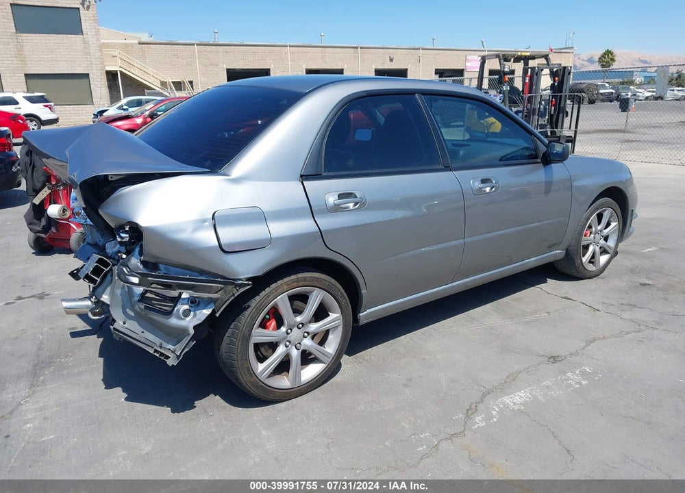 2007 SUBARU IMPREZA WRX TR VIN: JF1GD75667G501054