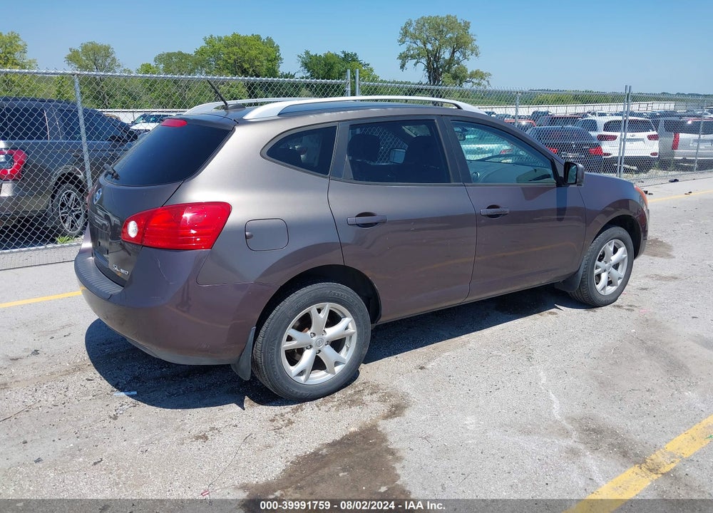 2009 NISSAN ROGUE SL VIN: JN8AS58V89W443832