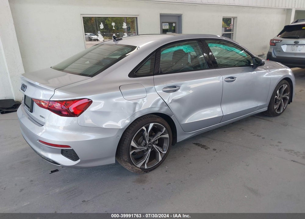 2023 AUDI A3 PREMIUM PLUS 40 TFSI QUATTRO S TRONIC VIN: WAUHUDGY9PA069975