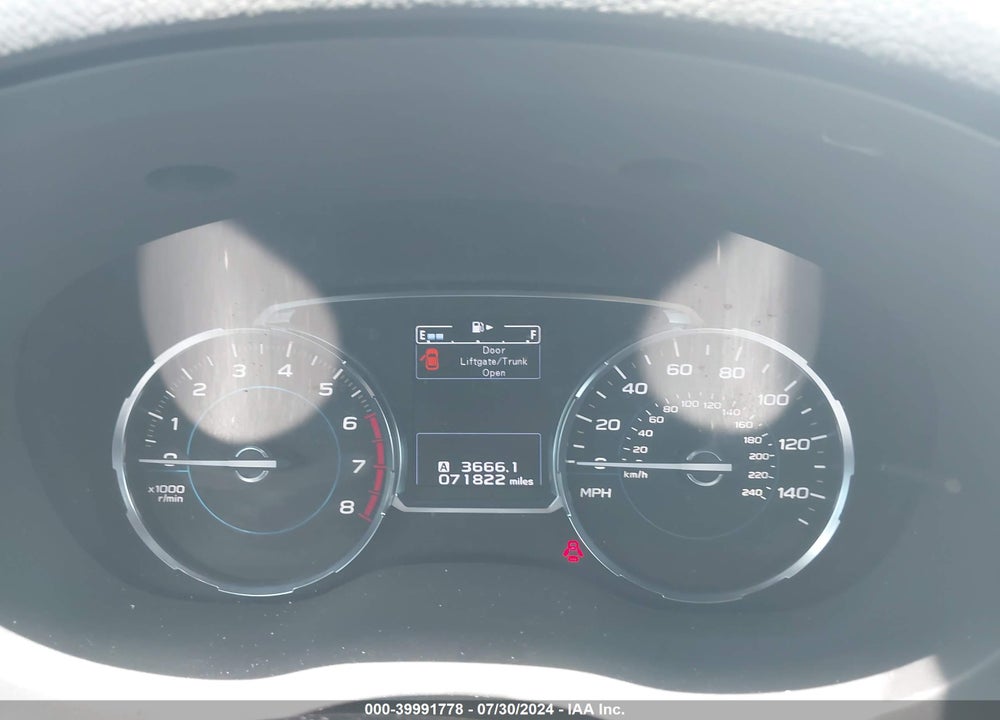 2018 SUBARU FORESTER 2.5I PREMIUM VIN: JF2SJAGC3JH577427