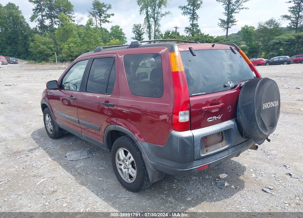 2002 HONDA CR-V EX VIN: JHLRD78802C091290
