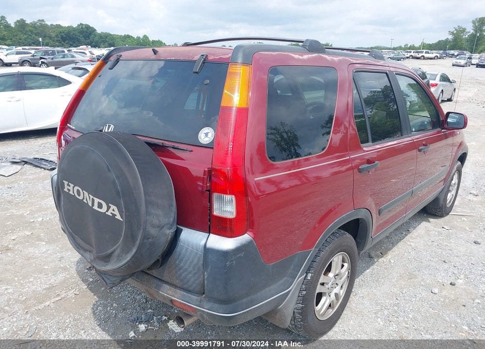 2002 HONDA CR-V EX VIN: JHLRD78802C091290