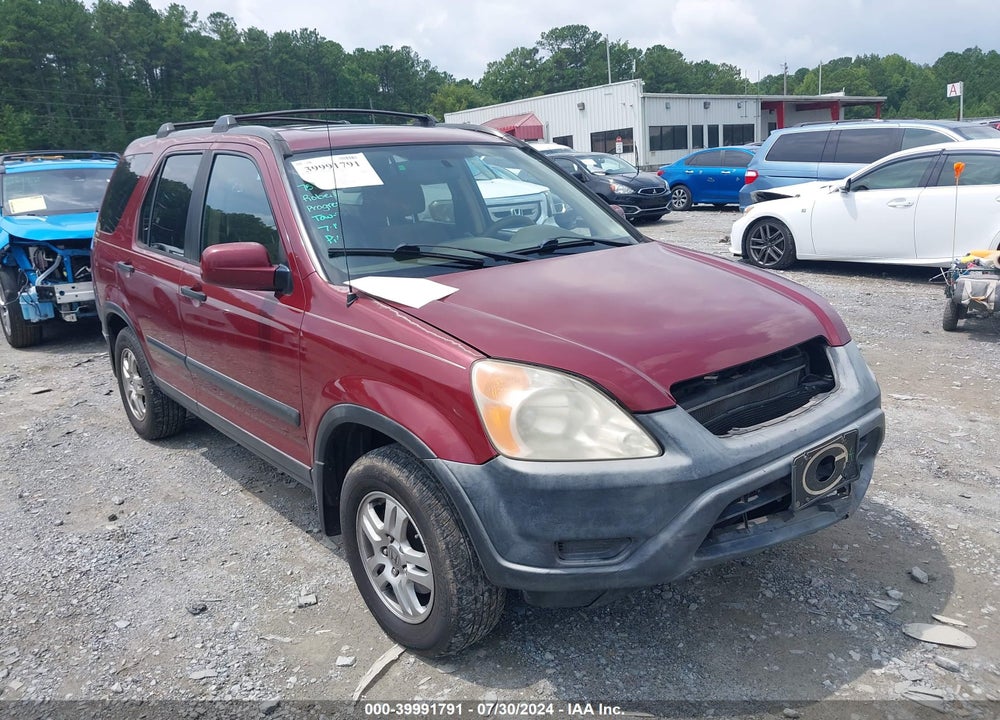 2002 HONDA CR-V EX VIN: JHLRD78802C091290