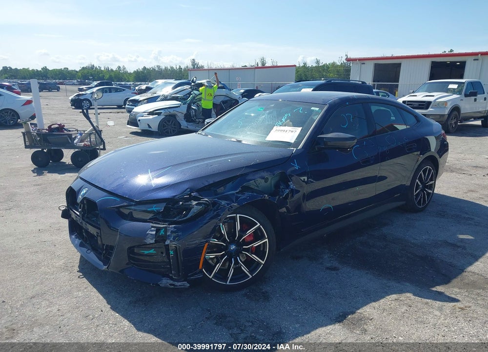 2023 BMW I4 M50 VIN: WBY33AW09PFP28004