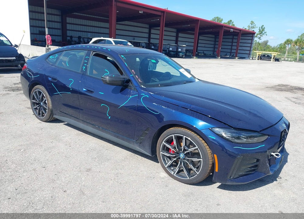 2023 BMW I4 M50 VIN: WBY33AW09PFP28004