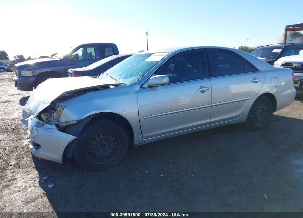 2002 TOYOTA CAMRY LE VIN: JTDBE32K320126804
