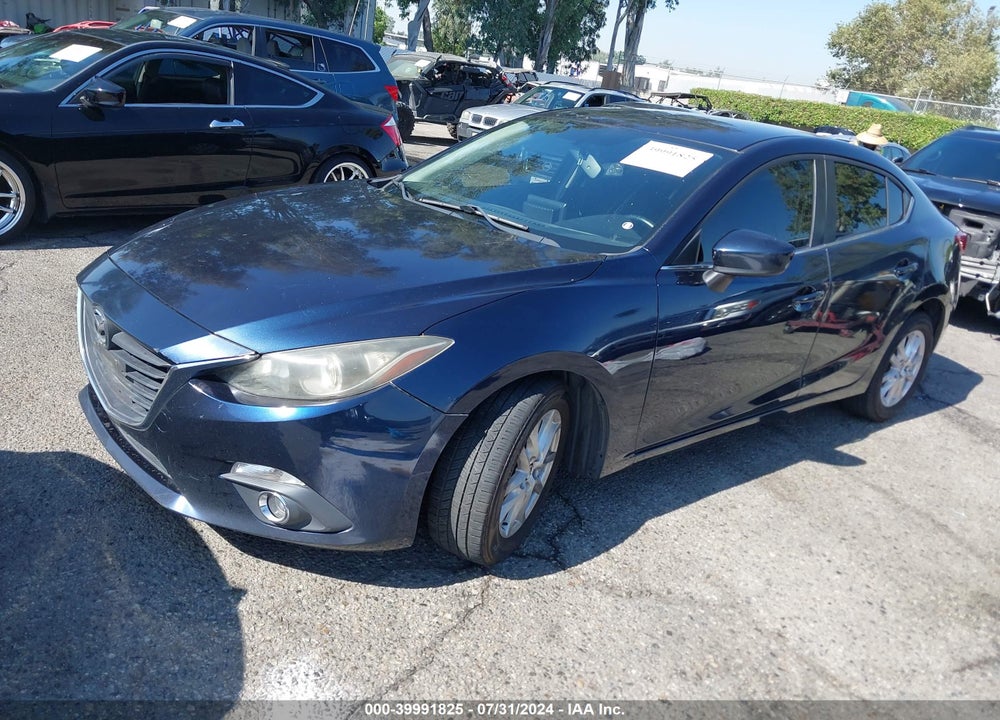 2014 MAZDA 3 I TOURING VIN: JM1BM1V79E1195574