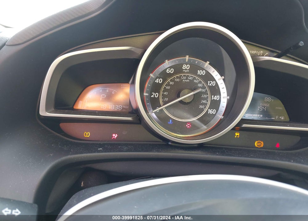 2014 MAZDA 3 I TOURING VIN: JM1BM1V79E1195574