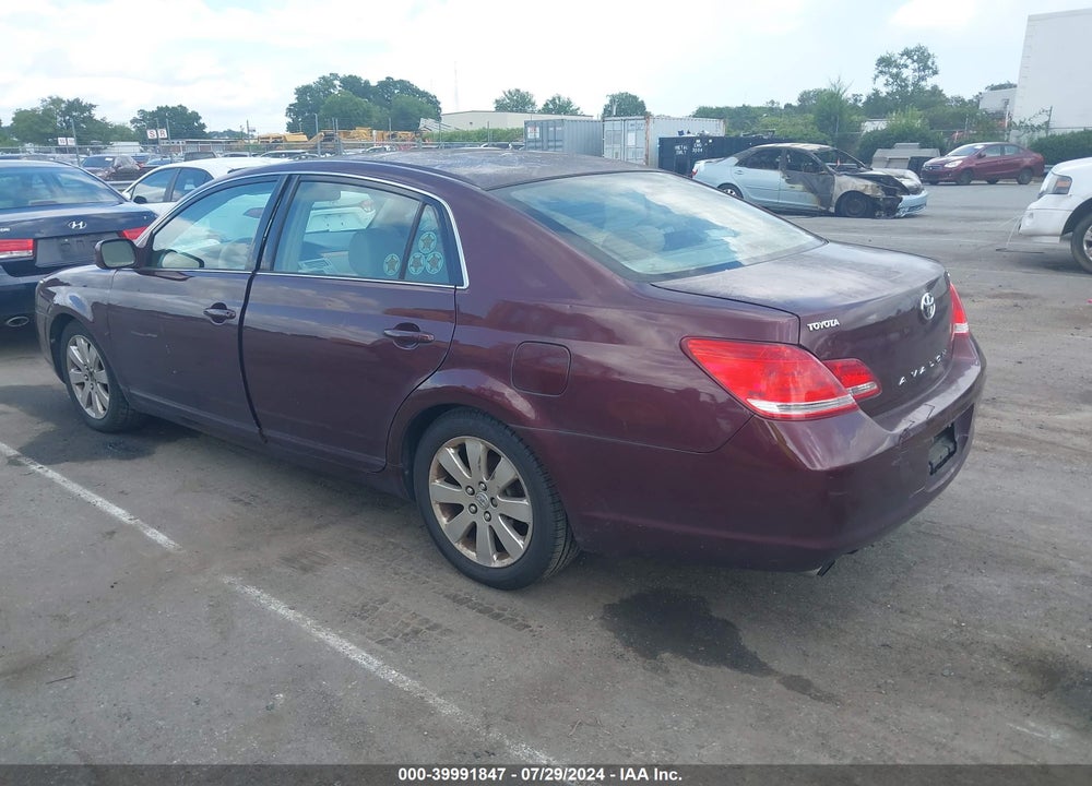 2006 TOYOTA AVALON XLS VIN: 4T1BK36B26U078211
