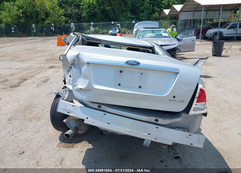2006 FORD FUSION SEL VIN: 3FAHP081X6R225651