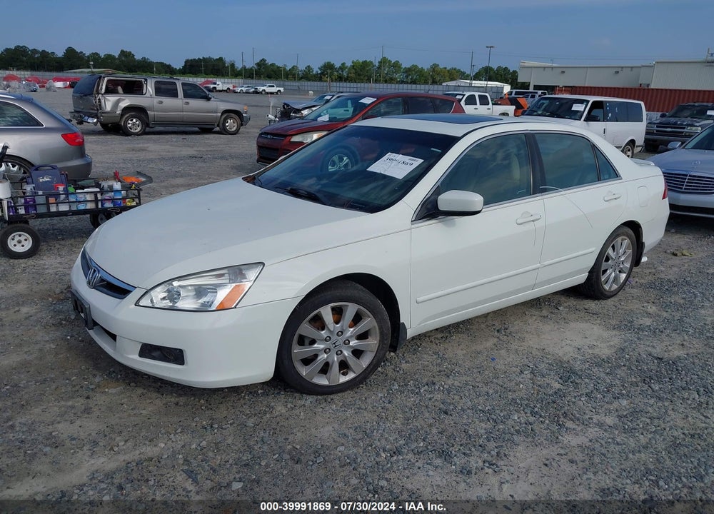 2007 HONDA ACCORD 3.0 EX VIN: 1HGCM66827A069604