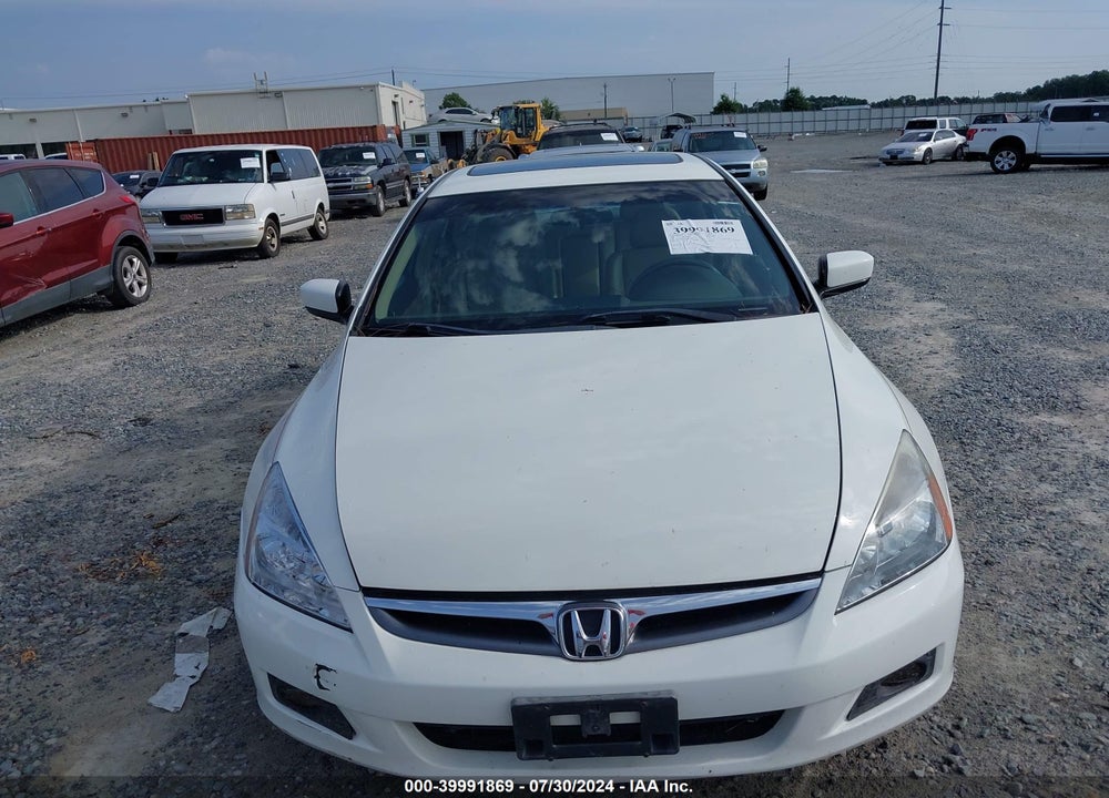 2007 HONDA ACCORD 3.0 EX VIN: 1HGCM66827A069604