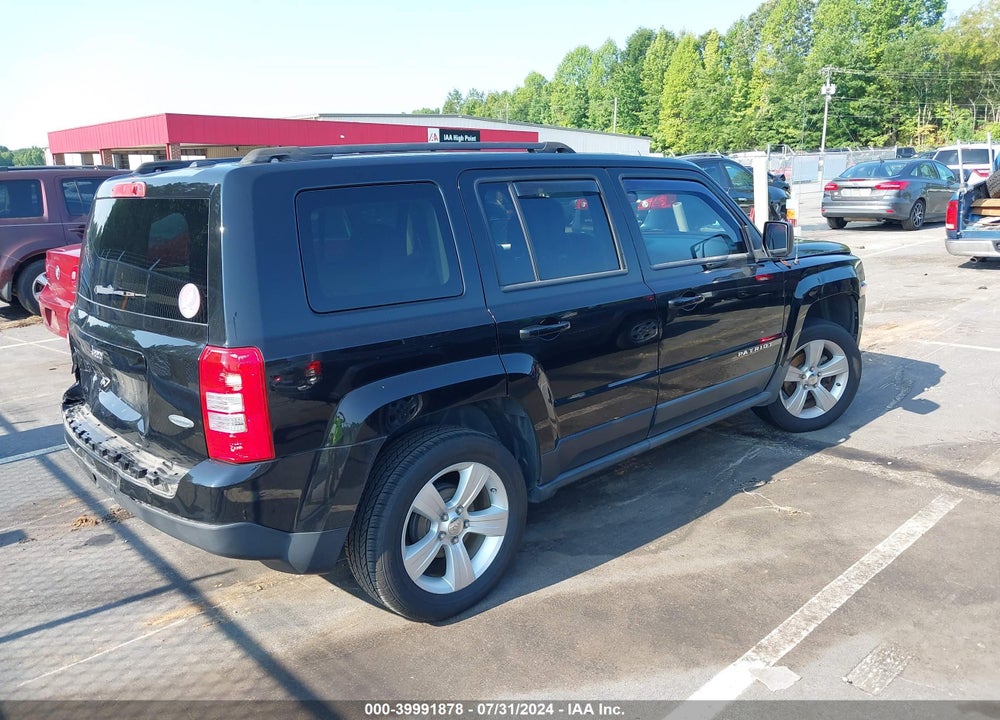 2012 JEEP PATRIOT LATITUDE VIN: 1C4NJPFB6CD579948