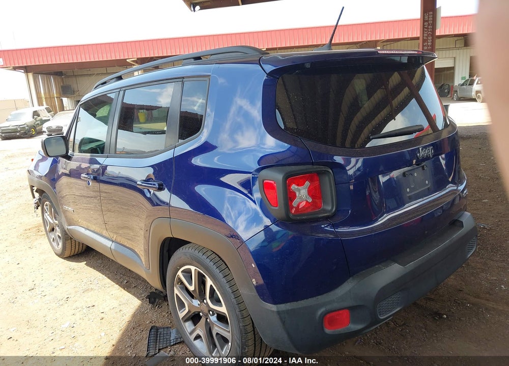 2016 JEEP RENEGADE LATITUDE VIN: ZACCJABT8GPD18959