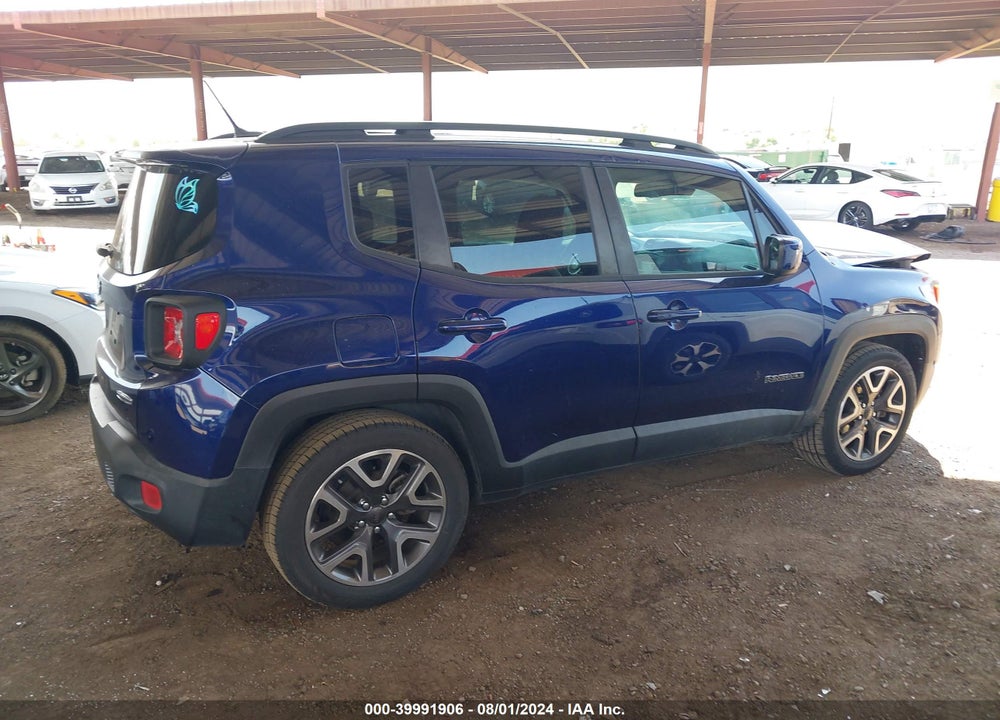 2016 JEEP RENEGADE LATITUDE VIN: ZACCJABT8GPD18959