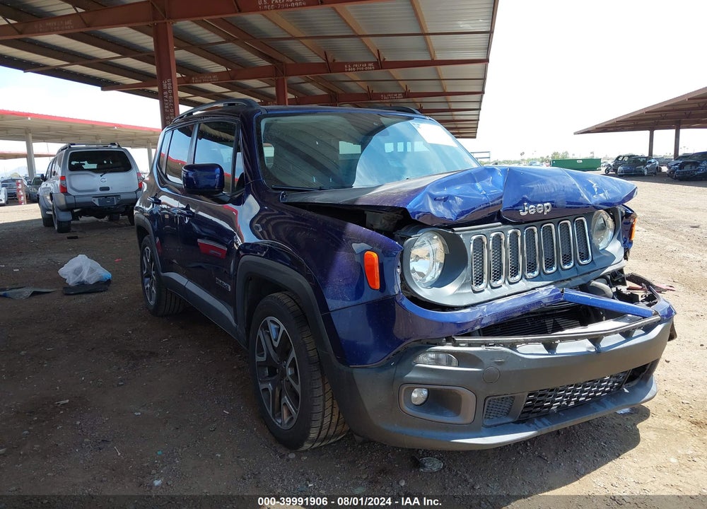 2016 JEEP RENEGADE LATITUDE VIN: ZACCJABT8GPD18959