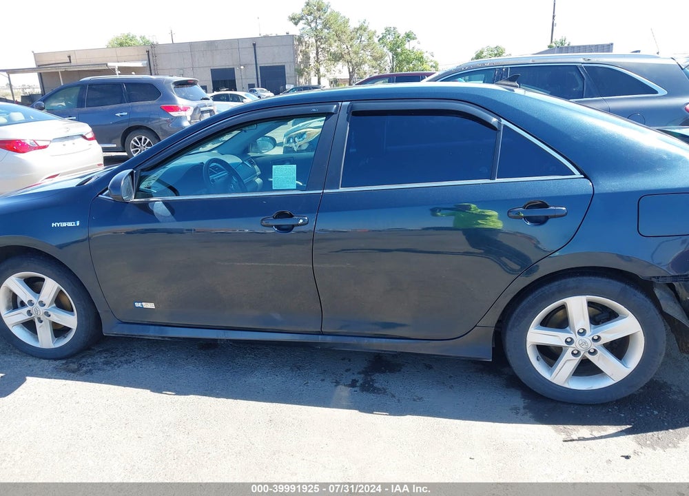2014 TOYOTA CAMRY HYBRID SE LIMITED EDITION VIN: 4T1BD1FK1EU134961