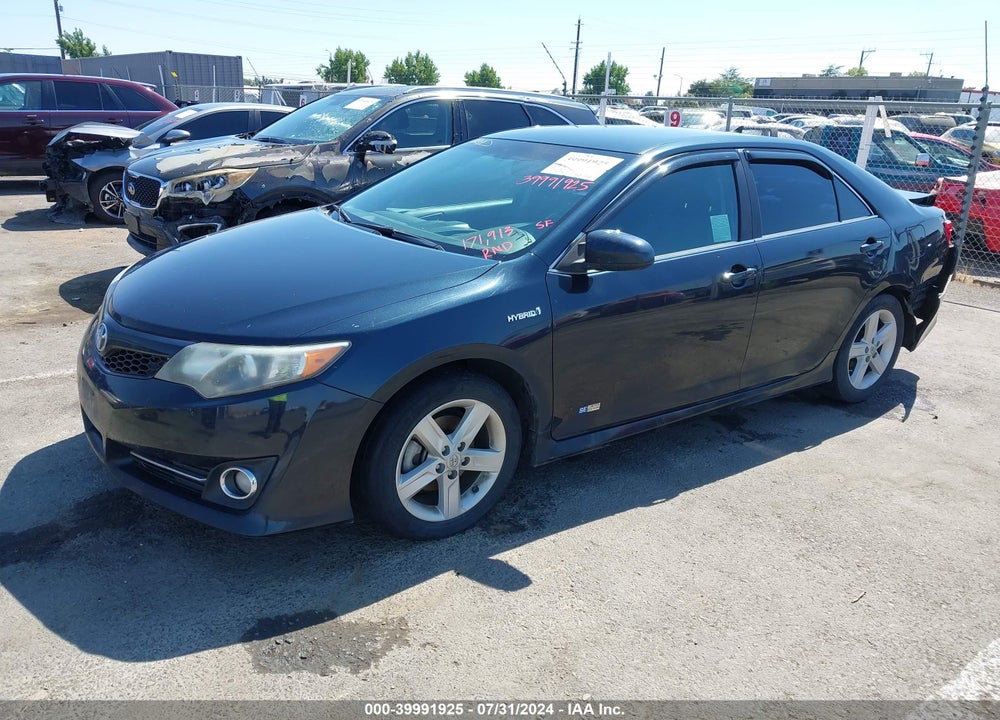 2014 TOYOTA CAMRY HYBRID SE LIMITED EDITION VIN: 4T1BD1FK1EU134961
