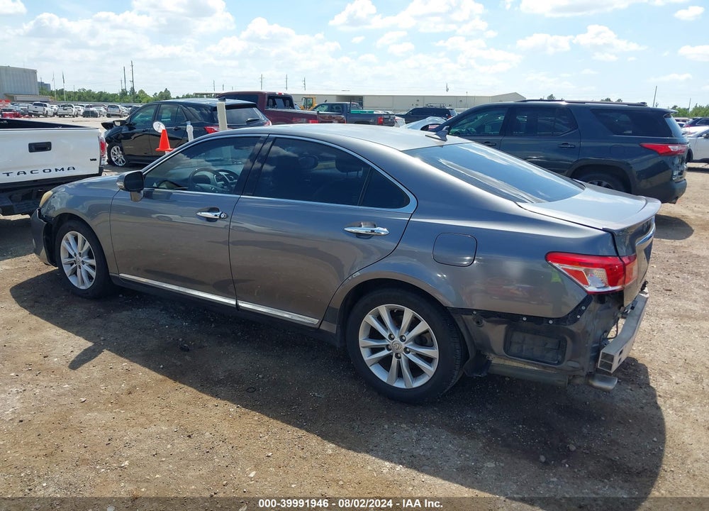 2012 LEXUS ES 350 VIN: JTHBK1EG6C2495312