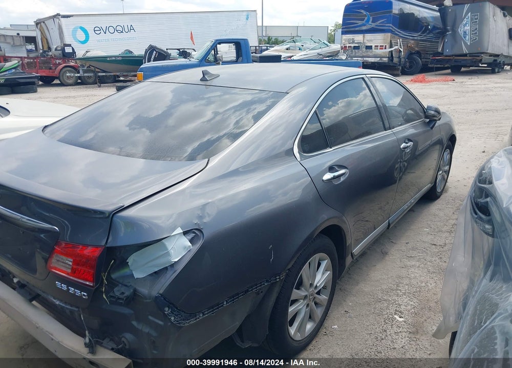 2012 LEXUS ES 350 VIN: JTHBK1EG6C2495312