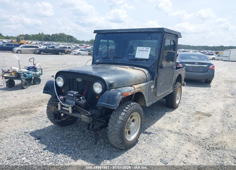 2019 MAHINDRA ROXOR VIN: A5ZAABAALKA005172