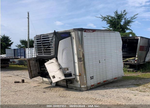 2013 GREAT DANE TRAILERS REEFER SEMI TRAILER VIN: 1GRAA0626DW701421