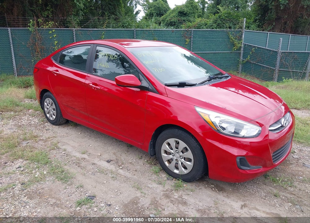 2016 HYUNDAI ACCENT SE VIN: KMHCT4AE8GU093645