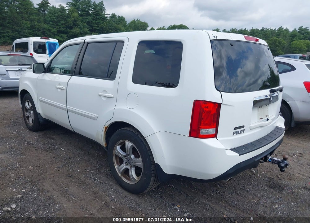 2012 HONDA PILOT EX-L VIN: 5FNYF4H55CB029265