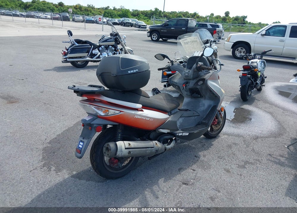 2010 KYMCO USA INC XCITING 500I VIN: RFBT7S371AB300622