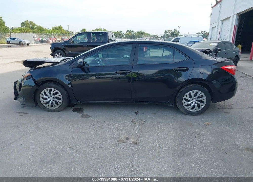 2019 TOYOTA COROLLA LE VIN: 2T1BURHE6KC236081
