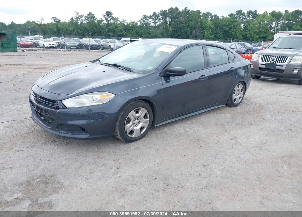 2014 DODGE DART SE VIN: 1C3CDFAA1ED907646