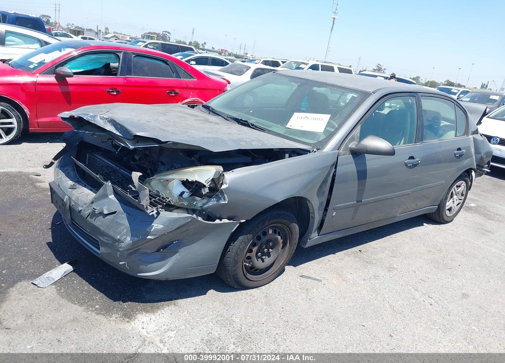 2007 CHEVROLET MALIBU LS VIN: 1G1ZS58F67F167891