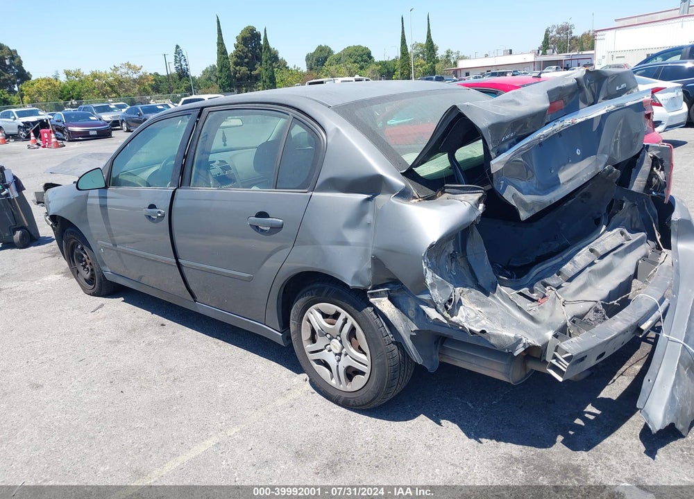 2007 CHEVROLET MALIBU LS VIN: 1G1ZS58F67F167891