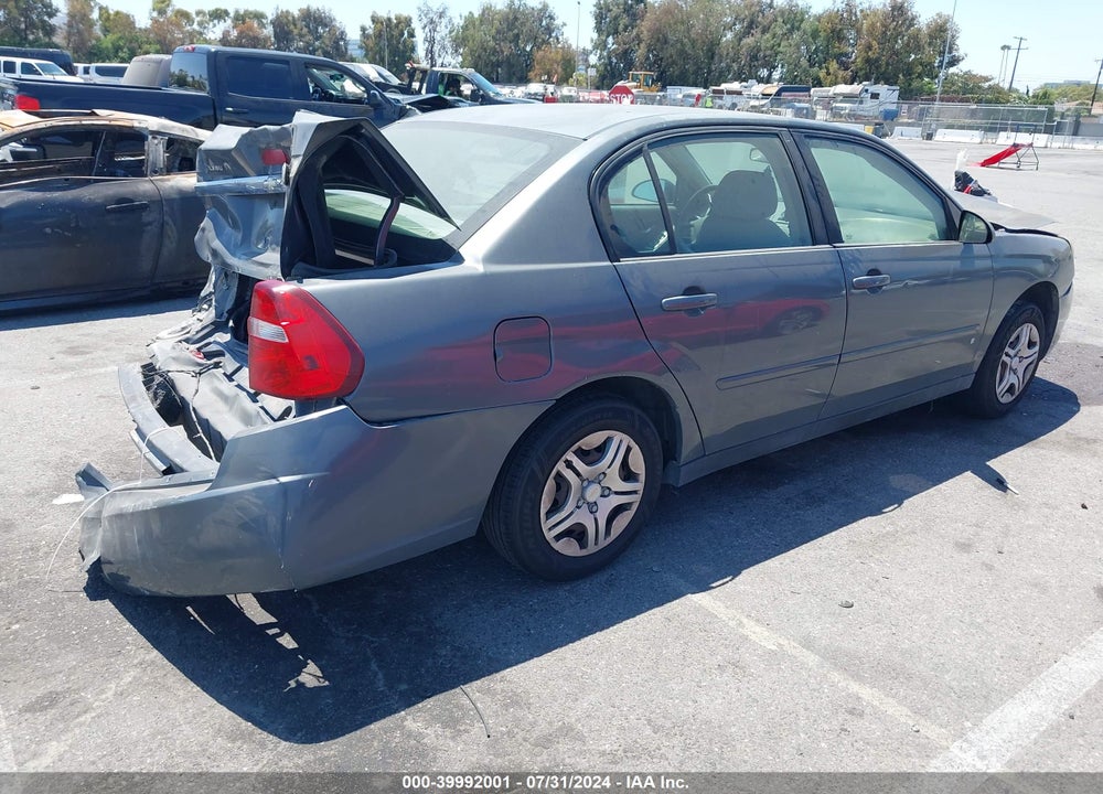 2007 CHEVROLET MALIBU LS VIN: 1G1ZS58F67F167891