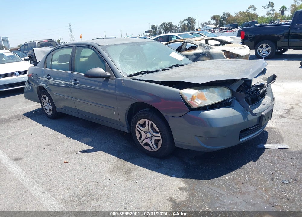 2007 CHEVROLET MALIBU LS VIN: 1G1ZS58F67F167891