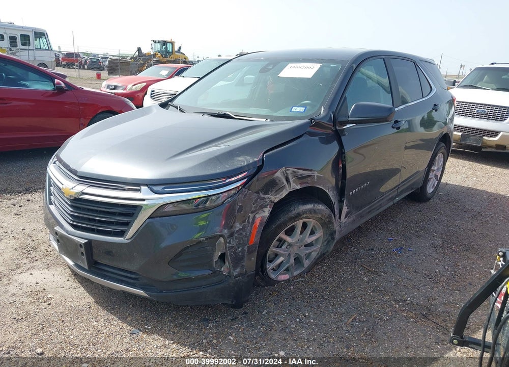 2022 CHEVROLET EQUINOX FWD LT VIN: 3GNAXKEV3NS202015
