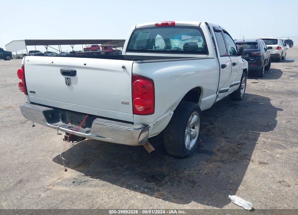 2007 DODGE RAM 1500 ST VIN: 1D7HA18P07J592582