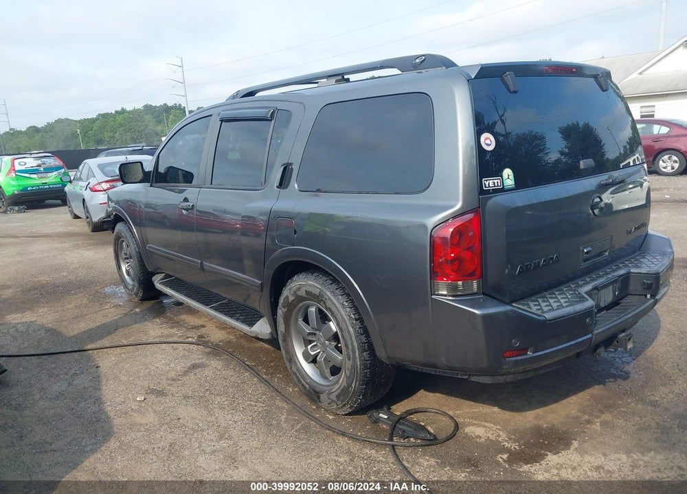 2011 NISSAN ARMADA PLATINUM VIN: 5N1AA0NEXBN623603