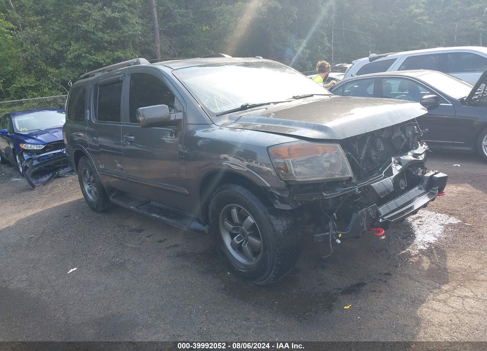 2011 NISSAN ARMADA PLATINUM VIN: 5N1AA0NEXBN623603