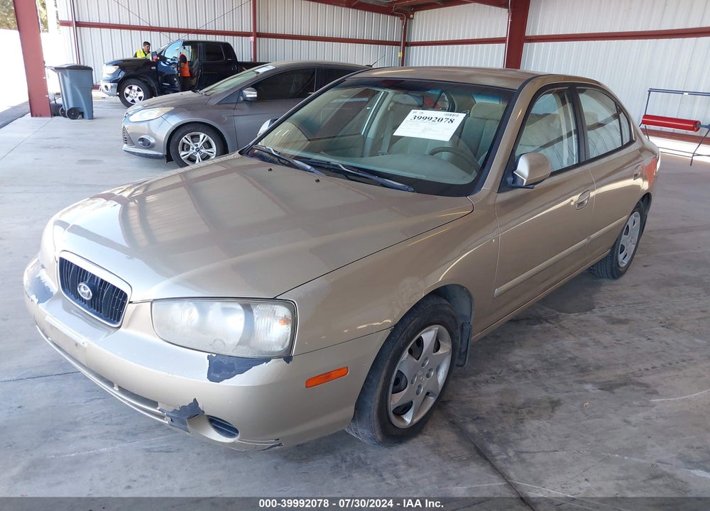 2003 HYUNDAI ELANTRA GLS/GT VIN: KMHDN45D23U596968