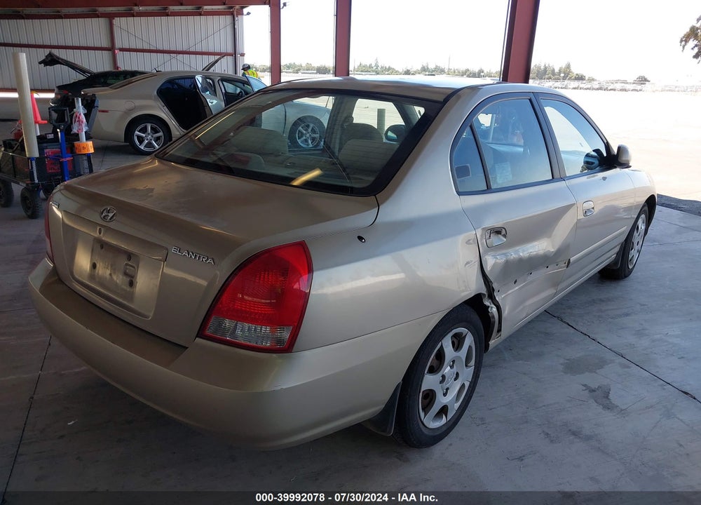 2003 HYUNDAI ELANTRA GLS/GT VIN: KMHDN45D23U596968
