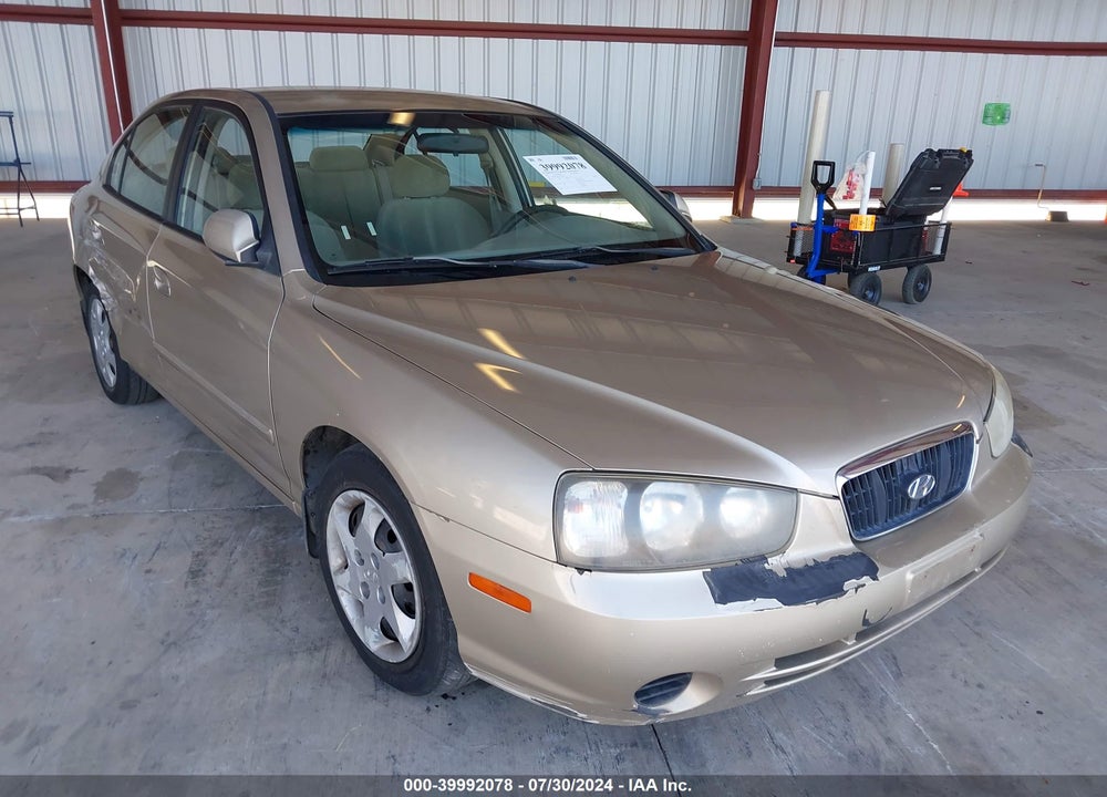 2003 HYUNDAI ELANTRA GLS/GT VIN: KMHDN45D23U596968