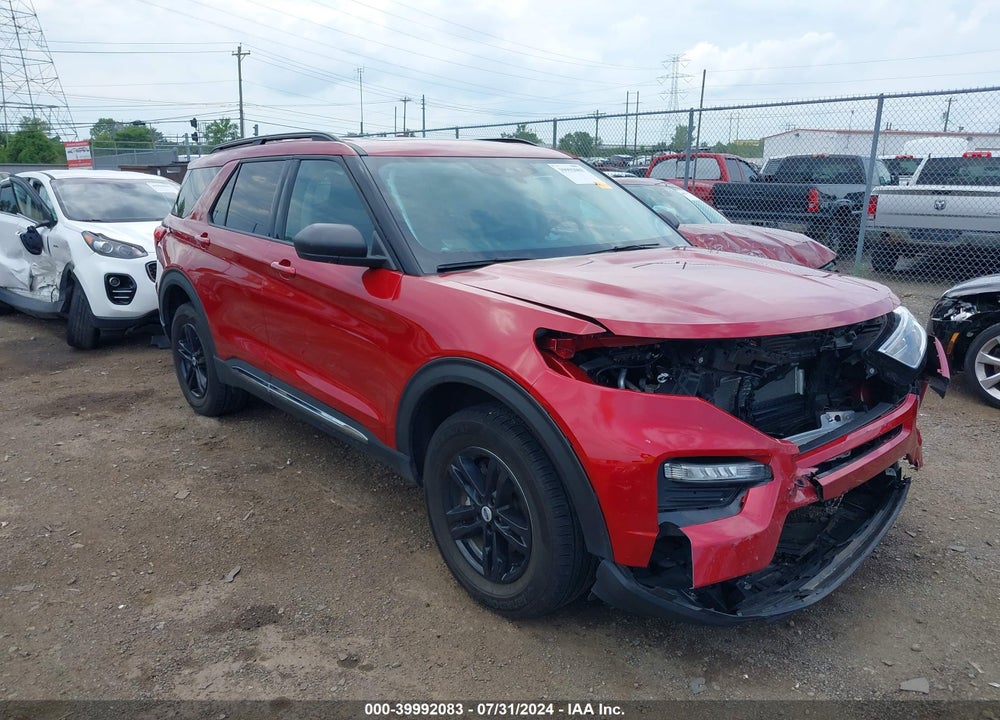 2022 FORD EXPLORER XLT VIN: 1FMSK8DH6NGB43174