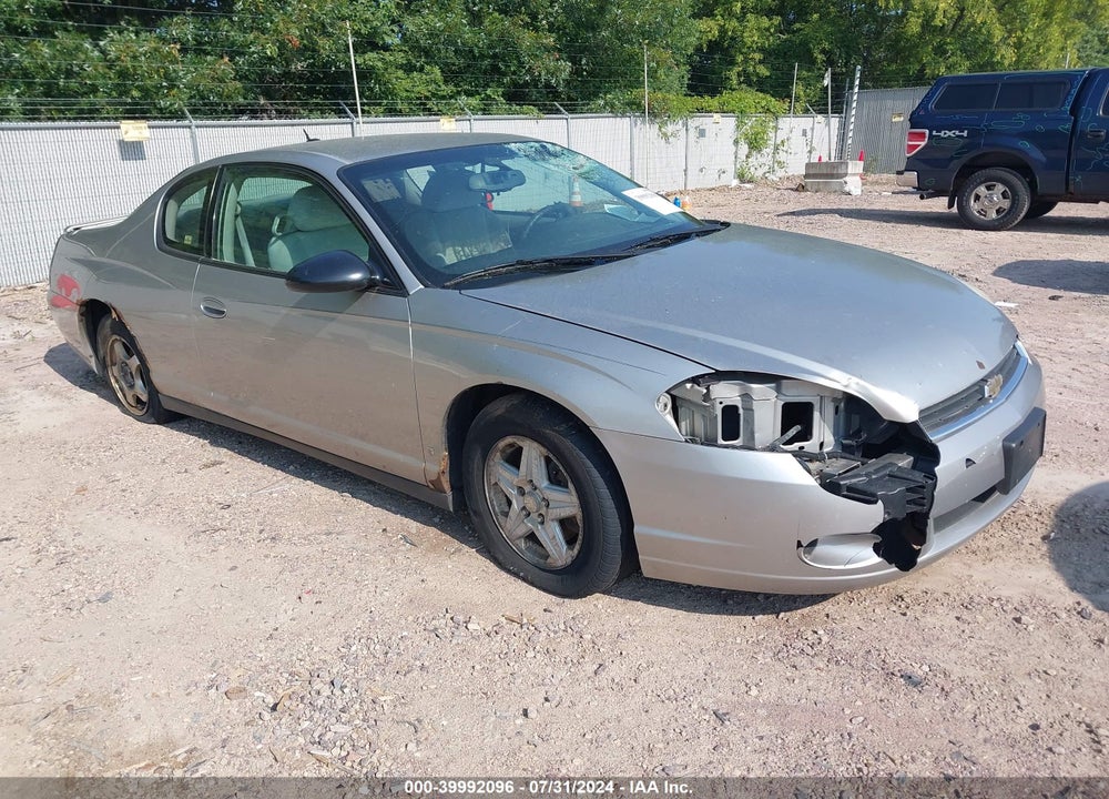 2006 CHEVROLET MONTE CARLO LS VIN: 2G1WJ15K769227409
