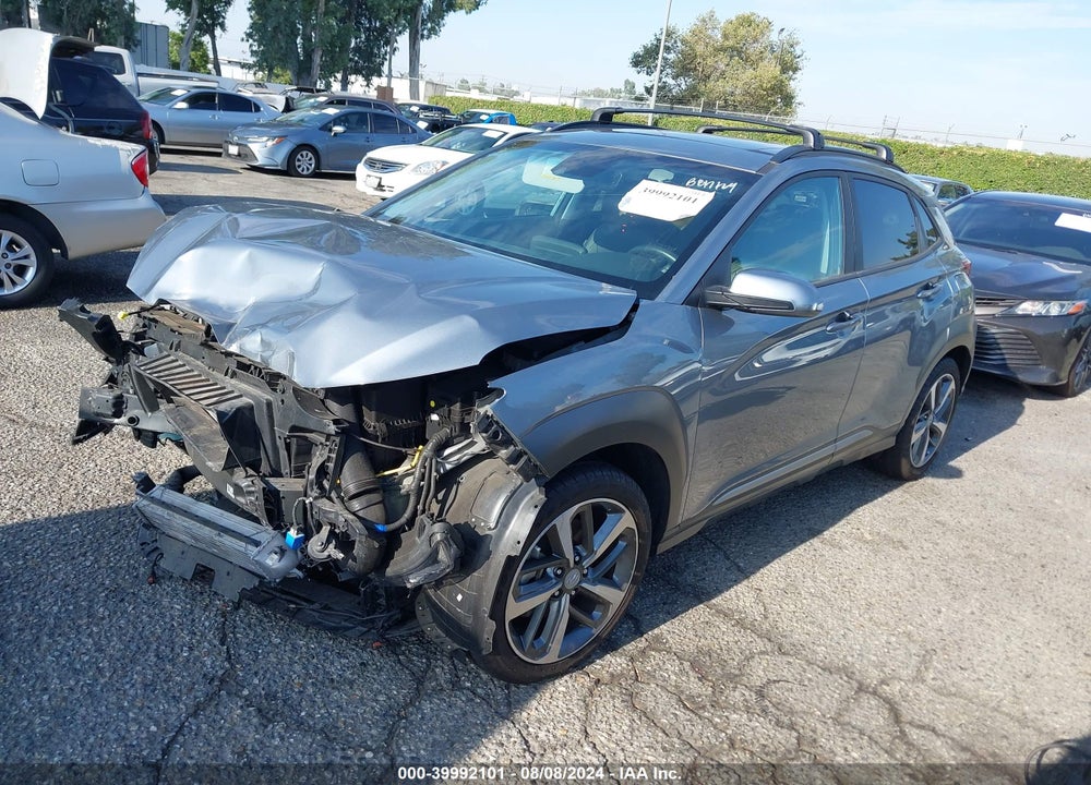 2021 HYUNDAI KONA LIMITED VIN: KM8K33A5XMU656597