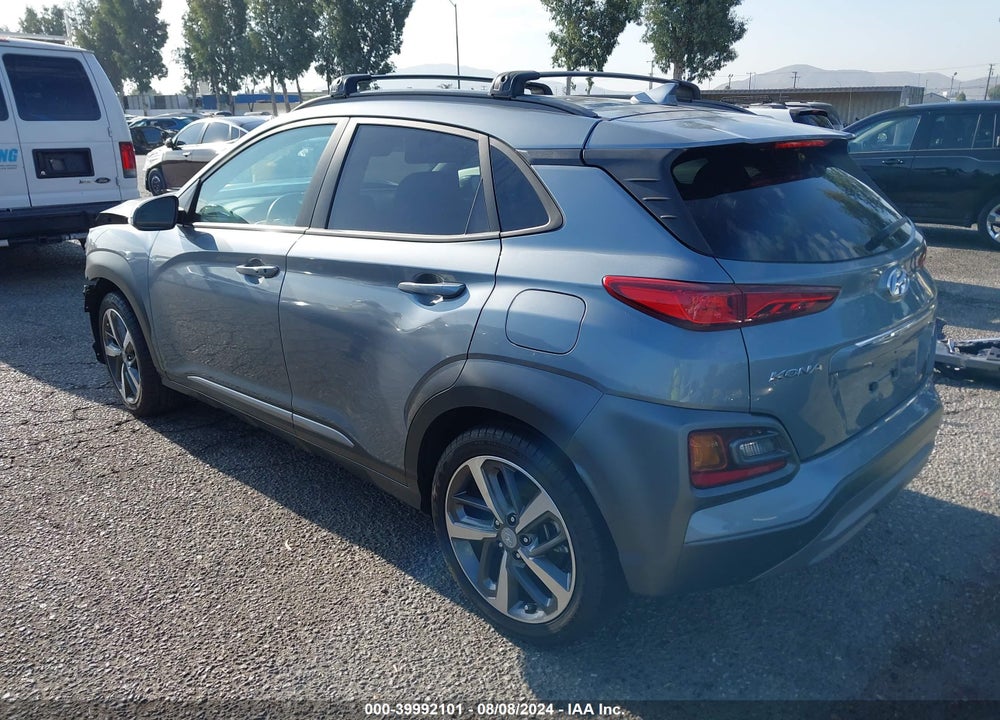 2021 HYUNDAI KONA LIMITED VIN: KM8K33A5XMU656597