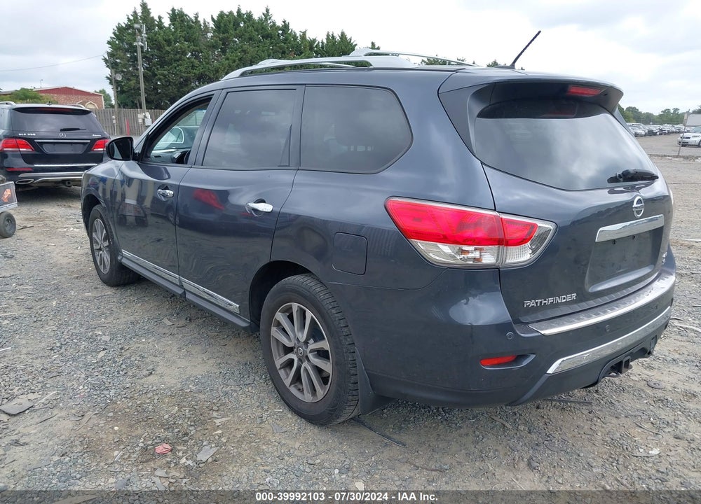 2014 NISSAN PATHFINDER SL VIN: 5N1AR2MM9EC611388